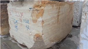 Yellow Travertine Slabs, Travertino Amarillo