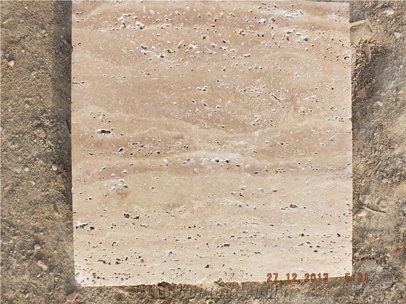 Arkeo Walnut / Noche Travertine Block, Turkey Brown Travertine