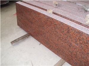 Maple Red Granite, China Red Granite Slabs & Tiles