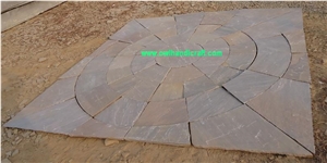Autumn Brown Sandstone Circle, Brown Sandstone Circle