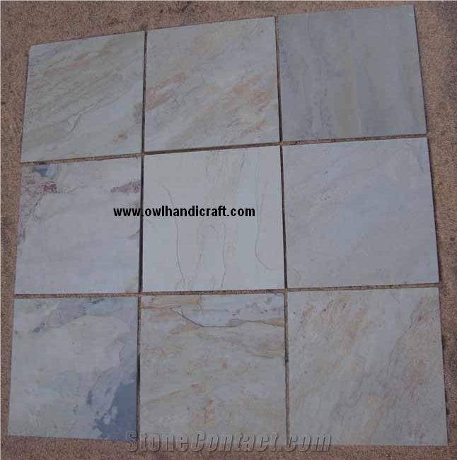 Indian Autumn Slate Versailles Pattern, Indian Automn Slate Tile