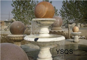 Floating Stone Ball Water Fountains