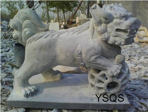 Marble Kylin Statue