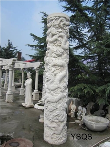 Ornamental Stone Marble Columns