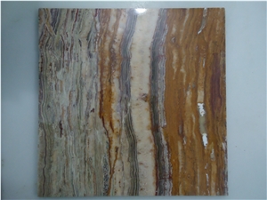Cross Cut Onyx Slabs & Tiles, Multi Green Onyx Slabs & Tiles