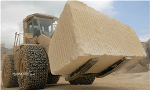 Semi Rijo Limestone Blocks, Portugal Beige Limestone