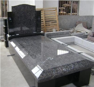 Dl Black Granite Tombstone, Shanxi Black Granite Monuments
