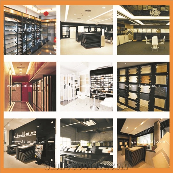 Cz029 Display System,Ceramic Display Stands,Tile Display Racks