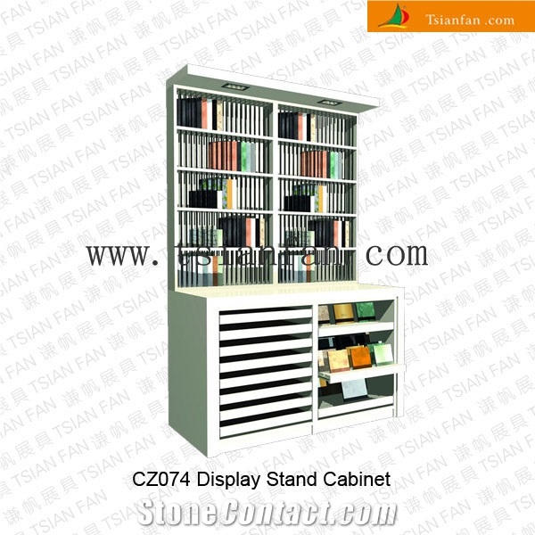 Cz074 Ceramic Display Cabinet,Tile Showing Cabinet, Ceramic Tiles Rack Display