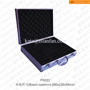 Px022 Tsianfan Portable Aluminum Suitcase to Show Stone on Fair Px022 Tsianfan Portable Aluminum Suitcase to Show Stone on Fair