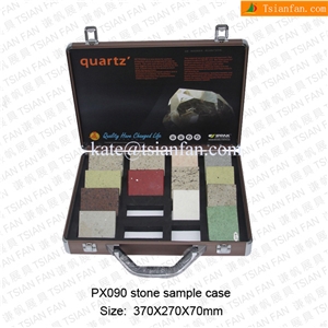Px090 Fashionable Showroom Quartz Stone Display Suitcase