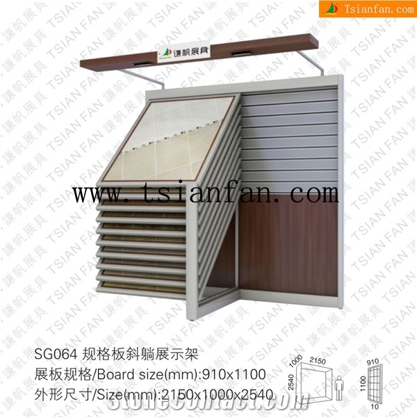 Sg064 Marble Sample Rack, Granite Display Stand,Stone Rack Display