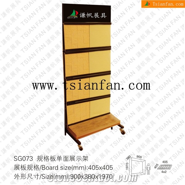 Sg073 Marble Sample Rack, Granite Display Stand,Stone Rack Display