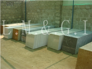 Pakistan Luxury Marble Tiles for Villas and Projects, All Natural Colors Travertine