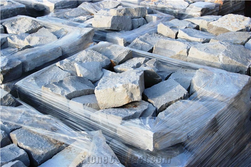 Grey Limestone Bricks for Masonry, Nanovitsa Grey Limestone Building & Walling