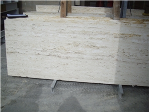 Travertino Flaminio Block, Italy White Travertine Blocks