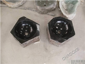 Natural Basalt Stone Washing Basin
