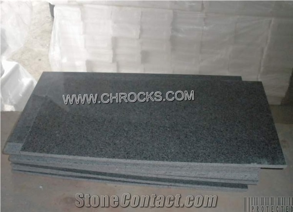 China Black Granite G654 Dark Grey Granite Tile, Padang Dark Granite, Black Sesame Granite,Impala Black Granite G654 Tiles / Slabs