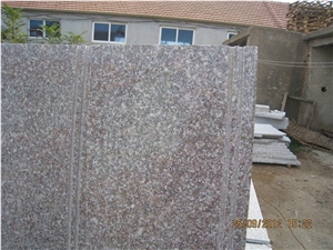 China G635 Red Granite Stairs,Riser/ Peach Flower G687 / G664 Granite Stairs, Steps and Raiser