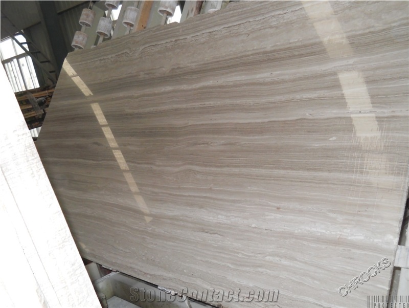 China Grey Wooden Marble Slab, Grey Wood Grain Marble Slabs & Tiles