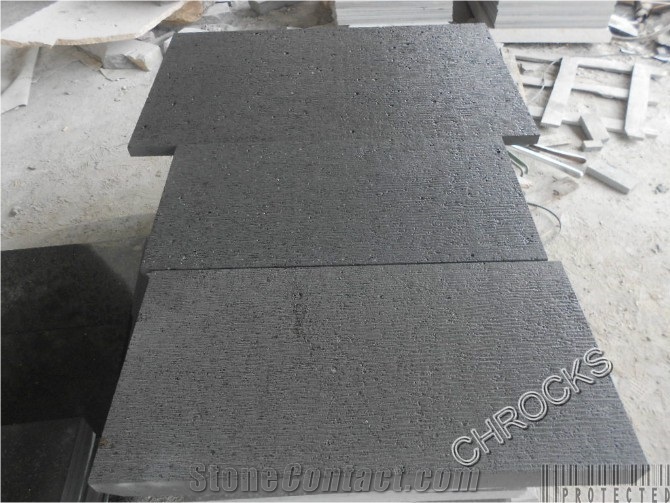 Chisel China Black Lava Stone,Basalt Stone Slabs & Tiles