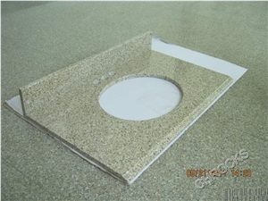 G682 China Rustic Yellow Granite Vanity Top