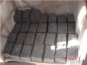 G684 Black Basalt Cobble Stone,Black Basalt Cobble