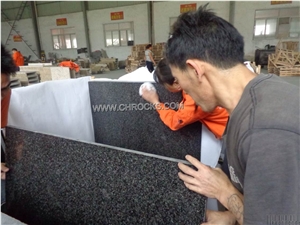 Impala Black Granite Slab & Tile ,South Africa Black Granite