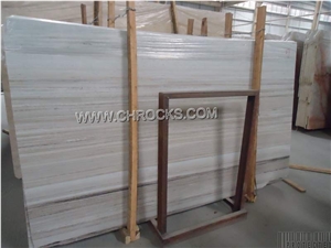 Marble Slabs,White Wooden Marble Slab, Crystal Serpeggiante White Marble Slabs & Tiles