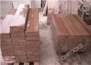Peachwood Sandstone,Teak Sandstone Slabs & Tiles