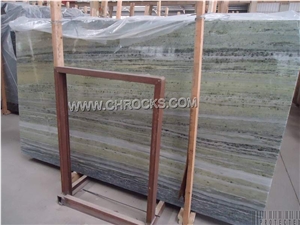 Verde Serpeggiante Marble Slab,Emerald Wooden Grain Marble Slab, Green Marble Slabs & Tiles
