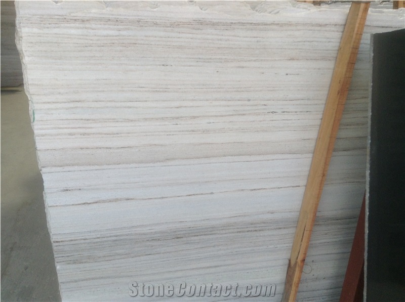 White Wooden Marble Slabs Siberian Sunset