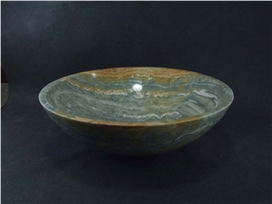 Blue Onyx Vessel Sink