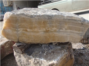 Sunny Onyx, Yellow Onyx Block