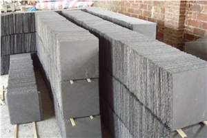 Black Slate Tiles Floor, Interior Black Slate Tiles& Slabs