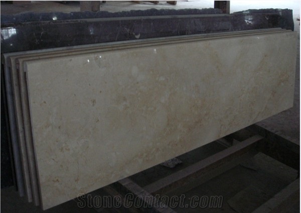 Botticino Classico Marble Countertop Kitchen