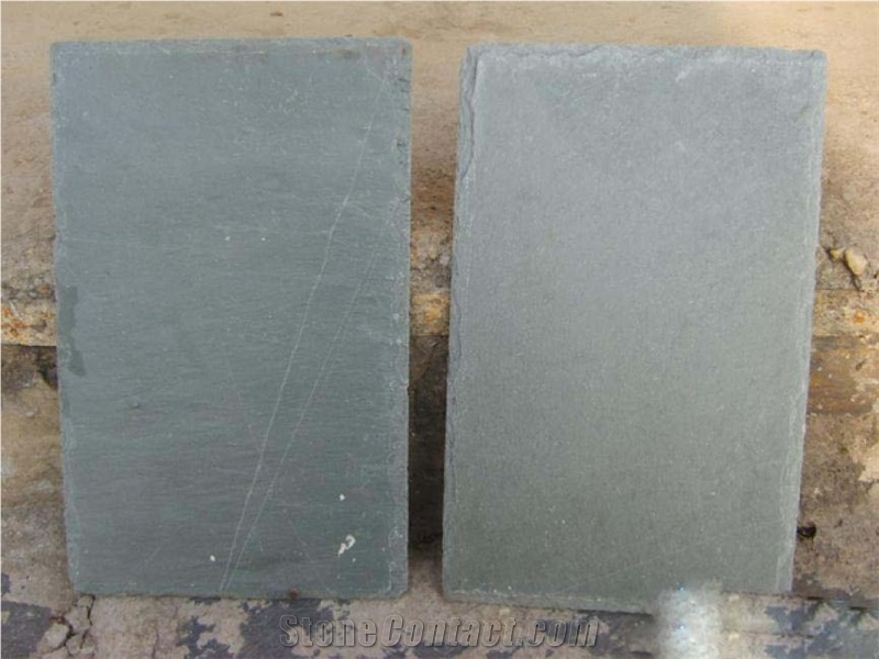 Chinese Green Slate Floor Tiles, Interior Slate Tiles Custom