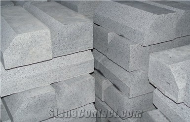 G603 Granite Kerbstone/ Curbstone Outdoor Custom, Boq Granite Supplier, G603 Sesame Grey Granite Curbstone