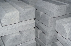 G603 Granite Kerbstone/ Curbstone Outdoor Custom, Boq Granite Supplier, G603 Sesame Grey Granite Curbstone