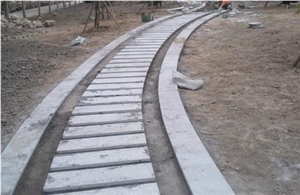 Light Grey Granite Kerbstone Road, Granite Paveing Stone Kerbstone, G602 Grey Granite Kerbs Light Grey Granite Kerbstone Road, Granite Paveing Stone Kerbstone, G602 Grey Granite Kerbs