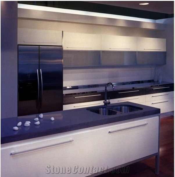 Purple Quartz Countertop Kitchen, Solid Quartz Surface, Purple Quartz Stone Countertops