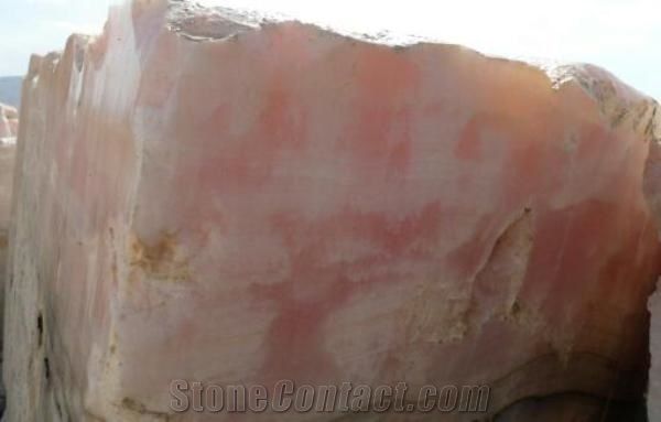 Persian Pink Onyx Block, Iran Pink Onyx
