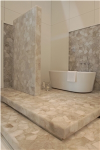 Ghiaccio Semiprecious Stone Bathroom Design Ghiaccio Semiprecious Stone Bathroom Design