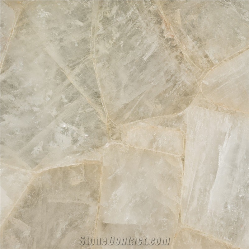Ghiaccio Semiprecious Stone Bathroom Design