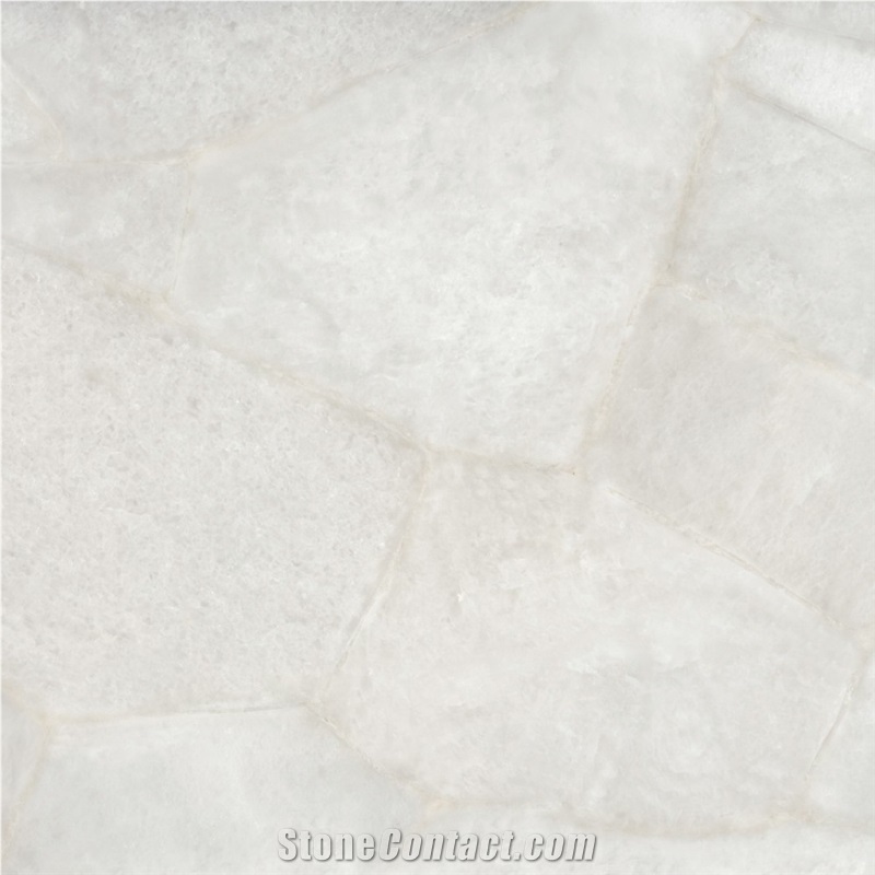 Puro Concetto White-Quartz Semiprecious Stone Bathroom Sink
