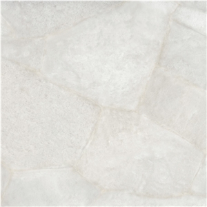 Puro Concetto White-Quartz Semiprecious Stone Bathroom Sink