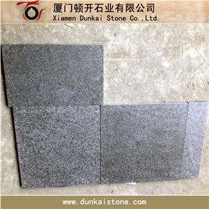 G684 Basalt Flamed Tiles