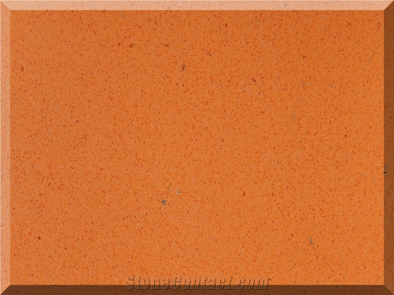 Orange Rose Quartz Stack Stone Tile