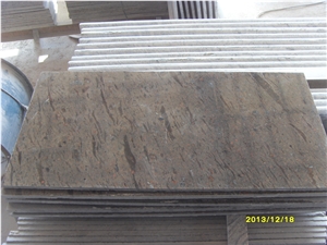 Golden Peacock Granite Thin Tile