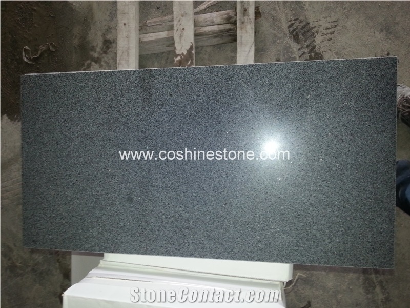 Polished Sesame Black G654 Granite Tile